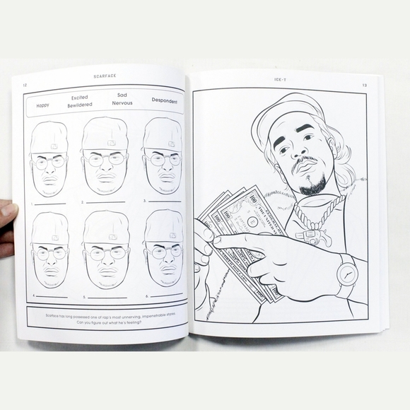 BUN B'S | rap coloring & activity book - Picture 5 of 6
